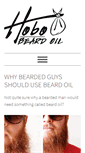 Mobile Screenshot of hobobeardoil.com